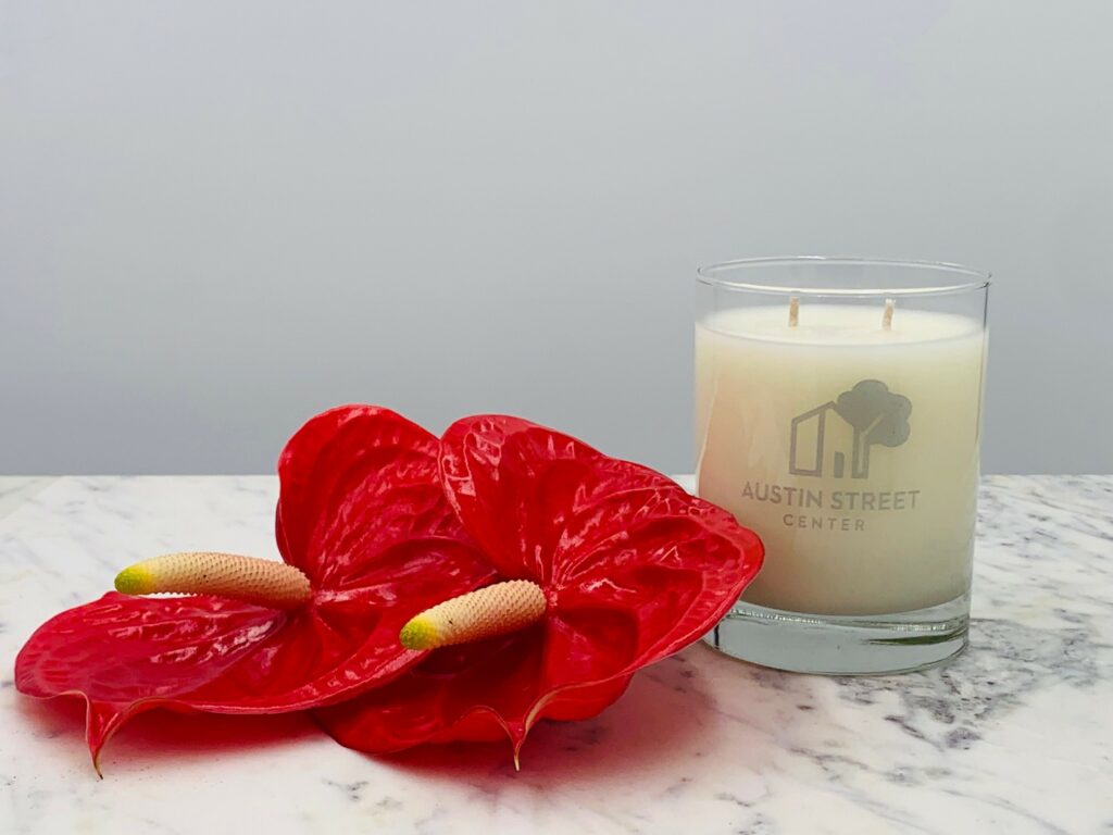 Austin Street Candle Austin Street Center